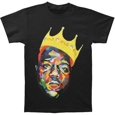 Печально известный БОЛЬШОЙ. Черная unisex футболка Crown Slim Fit XX-Large