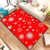 Большой ковер Art Snow Christmas HD с принтом, ковер для гостиной, спальни, украшение дивана, нескользящие коврики, дропшиппинг