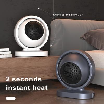 Небольшой обогреватель помещений Высокая мощность Plug-and-Play Энергоэффективный компактный размер Защита от перегрева Настольный нагревательный вентилятор