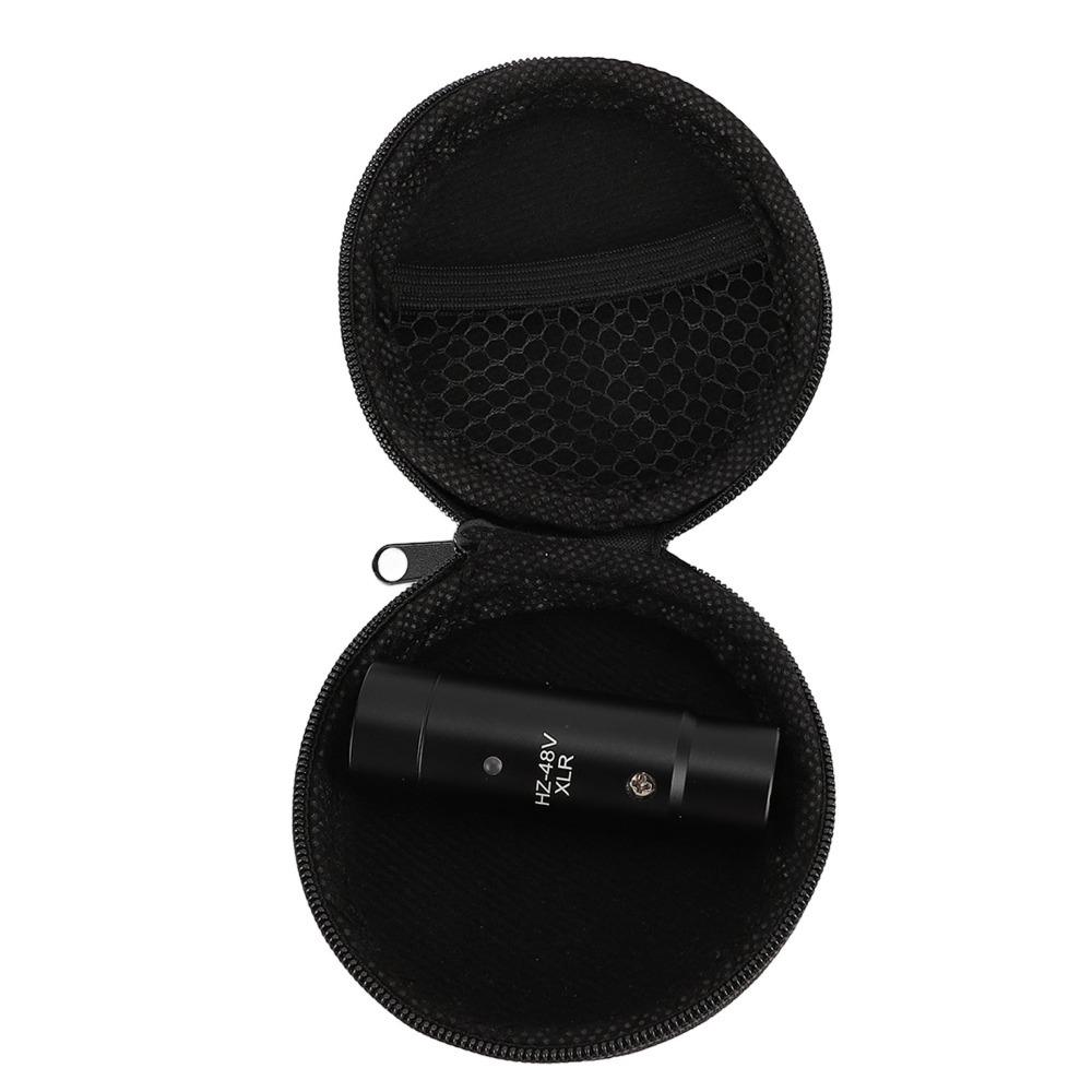 20-16000Hz 48V Phantom Power 3 Pin XLR Male Microphone Power Supply for Condenser Mic