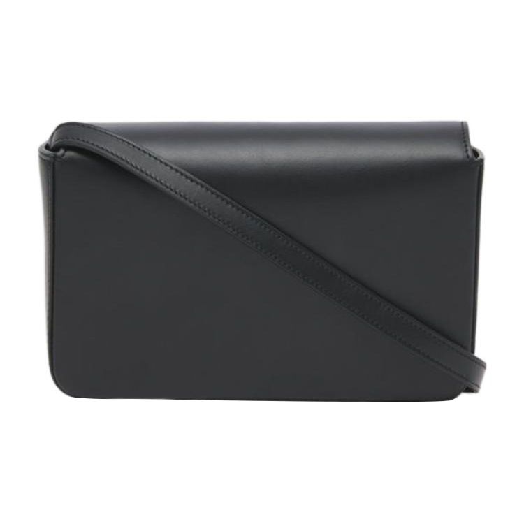 Burberry Vintage Check Color Block Magnetic Closure Flap Mini Shoulder Bag Women Shoulder Bag Black 80654811