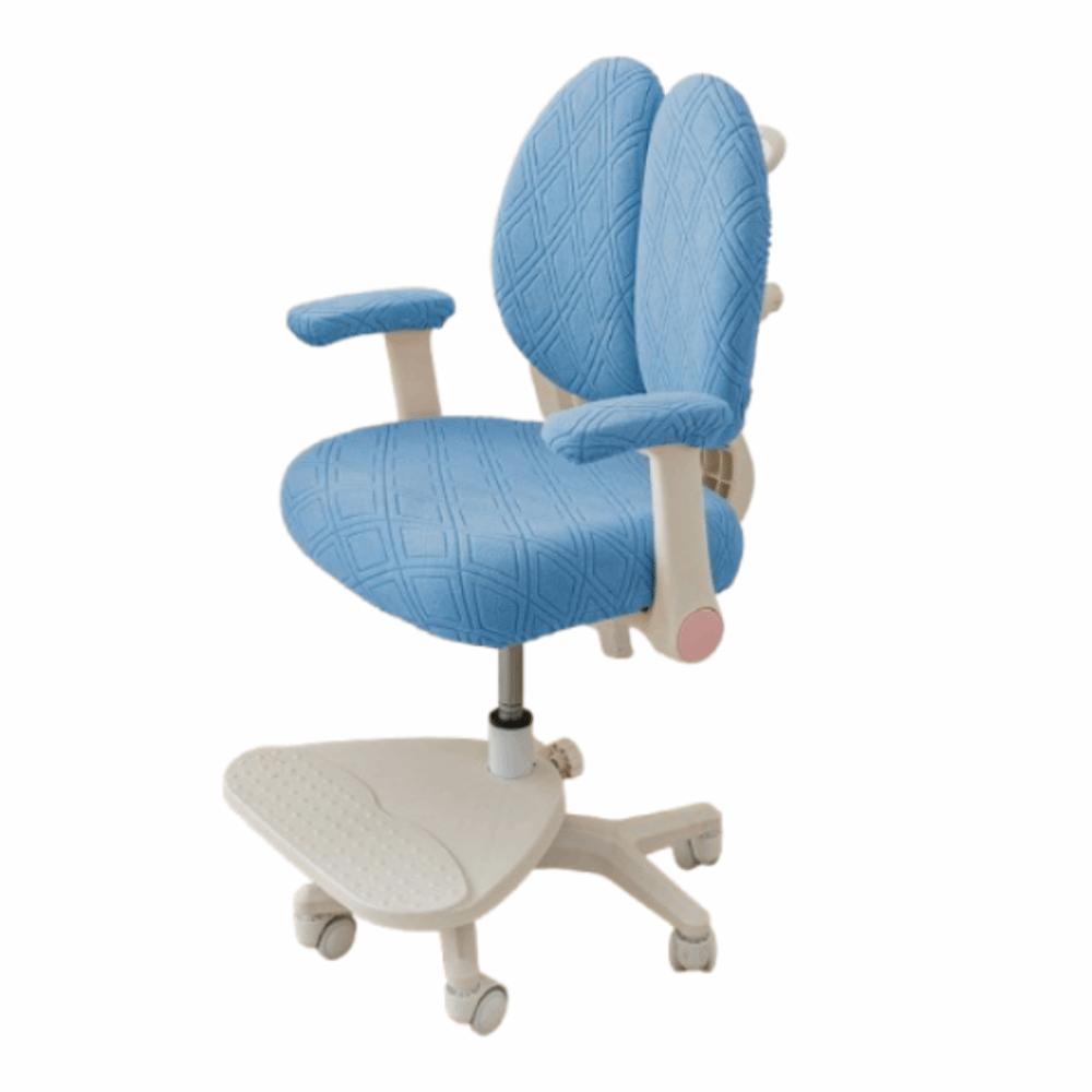 Водонепроницаемая вращающаяся накидка на стул Эластичная Защитная от грязи Накидка на детский стул Двойная спинка Дышащая Эластичная Защита сиденья