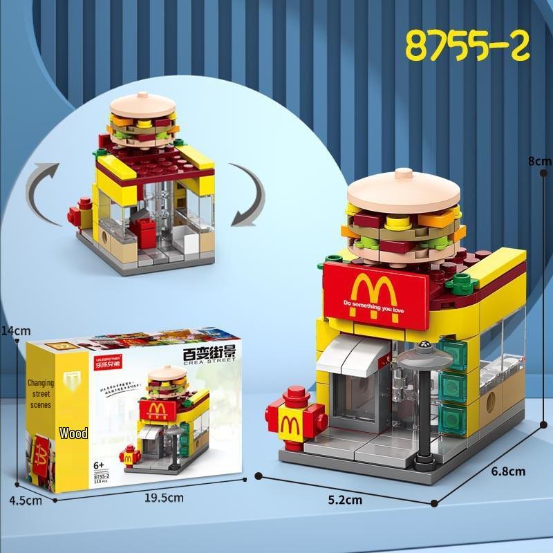 Образовательные строительные блоки, совместимые с Lego: Игрушки на военную, аэрокосмическую, мультяшную и древнеархитектурную тематику для детей