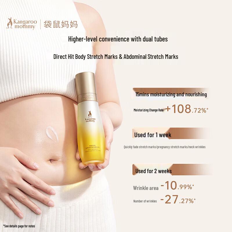 Kangaroo Mommy Сыворотка для тела с двойным экстрактом против растяжек