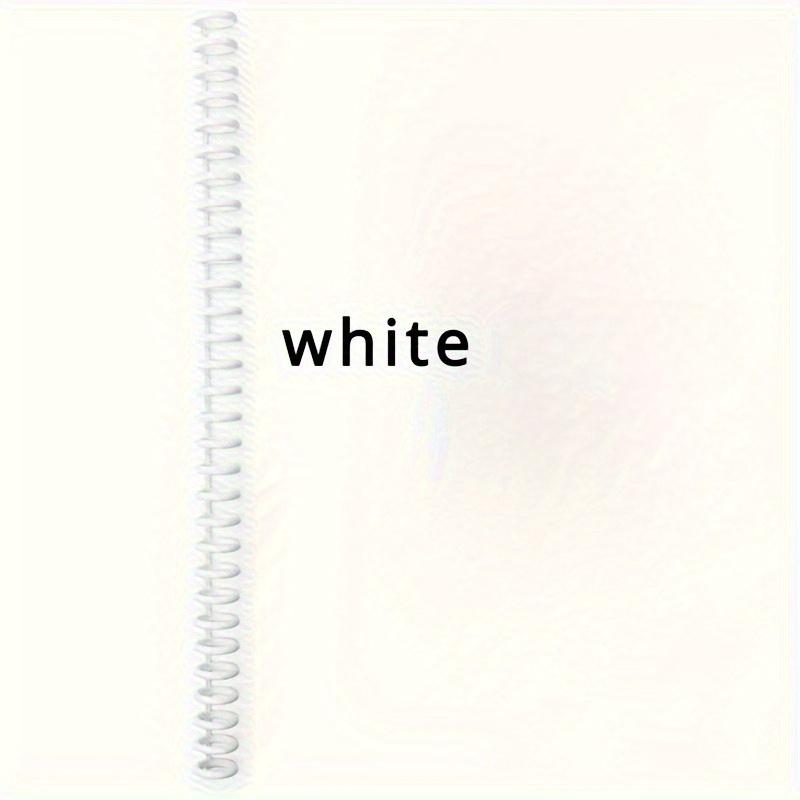 30 отверстий Пластиковые кольца для переплета на пружине для листов формата А4, для блокнотов, канцелярские товары, офисные принадлежности - ПП материал