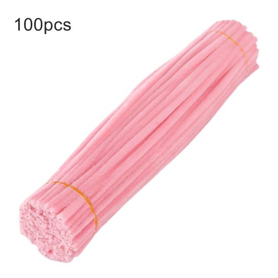 Набор для поделок из синельной проволоки в виде цветов, 100 шт./набор, разноцветные синельные стержни, скручивающаяся палочка, для детей, взрослых, начинающих, DIY, ручная работа, цветок