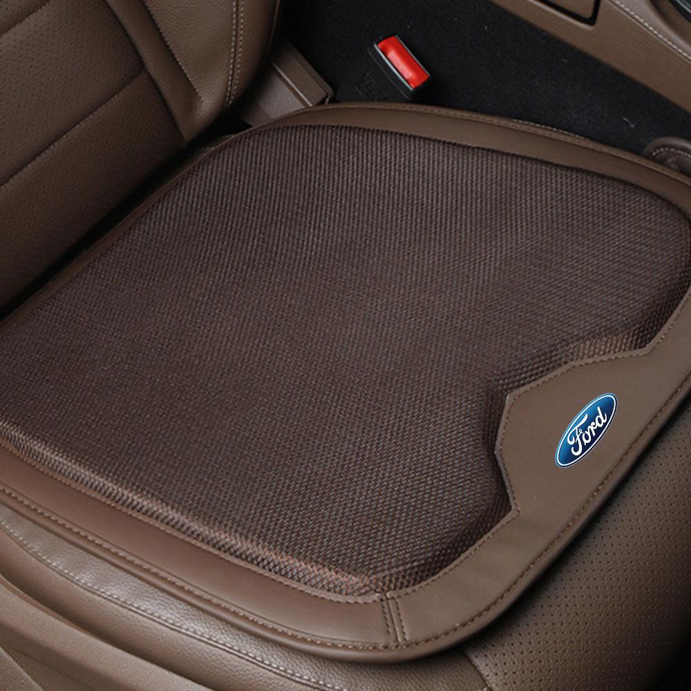 VCCO4 Car Breathable Anti-Slip Pad Seat Auto Accessories For Ford Fiesta Mondeo Fusion Explorer Mustang Escape Edge Ecosport Kuga ST lmjp0