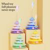4-Tier Pet Cat Turntable Balls Ball Spinning Cat Tower Toys Cute Cat Amusement Plate Pet Supplies