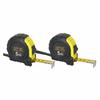 2pcs Thickened Carbon Steel Retractable Tape Measure Easy to Read Measuring Tape  Home Craft