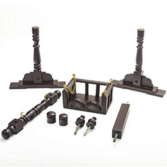 Джула из тикового дерева для Кришны Джанмаштами Бал Гопал Ладдо Гопал Каанха Хиндола Празднования