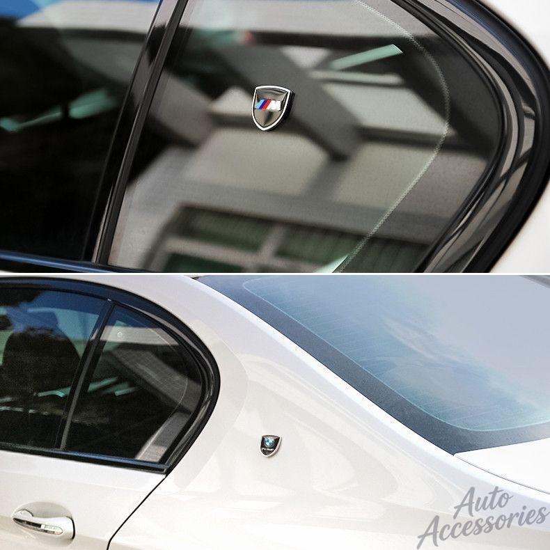 EAJN6 Metal Car Body Sticker Personality Modification Decoration Scratch Side Window Rear Shield Fender Sticker For BMW M Power M5 F30