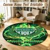 Round Rug Custom NameWerder Bremen FC Pattern Non Slip Carpet Home Floor Decor