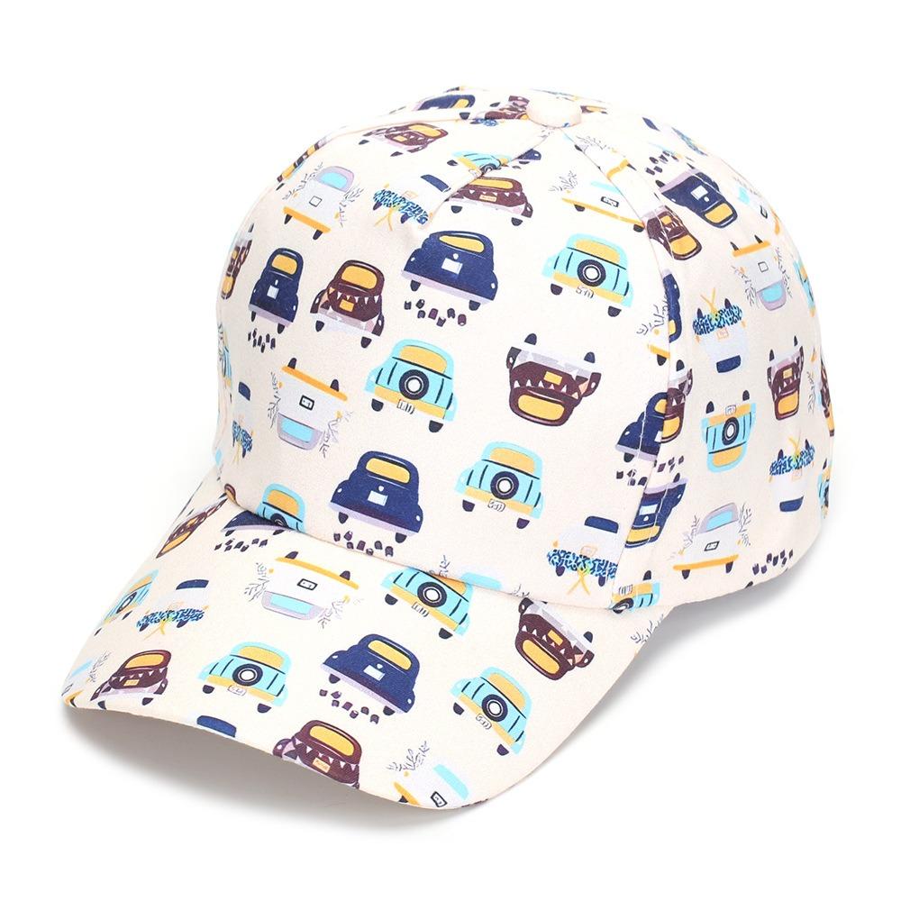 Animal Print Kid Baseball Cap Breathable Boy Girl Sunshade Cap Cute Wide Brim Visor Hat Outdoor