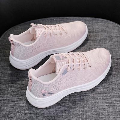Кроссовки женские студенческие новые весенне-осенние универсальные беговые кроссовки женские дышащие полые универсальные мягкая подошва