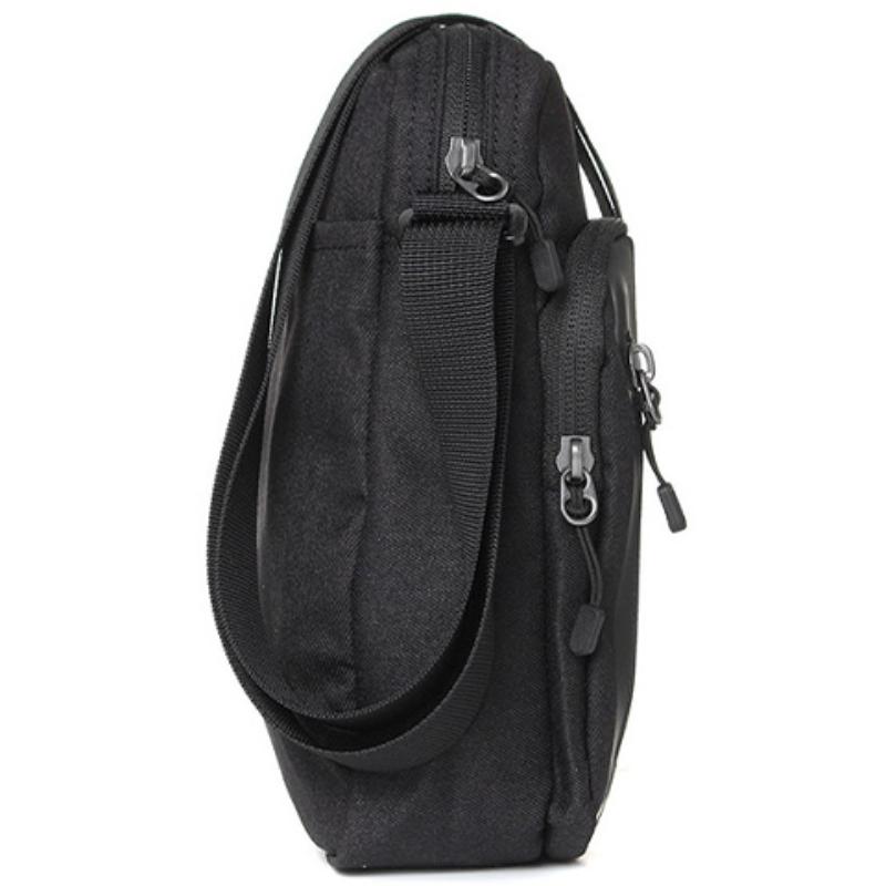 Nike Polyester Shoulder Bag, Crossbody Bag Regular Unisex Black Casual BA5268-010 Casual BA5268-010