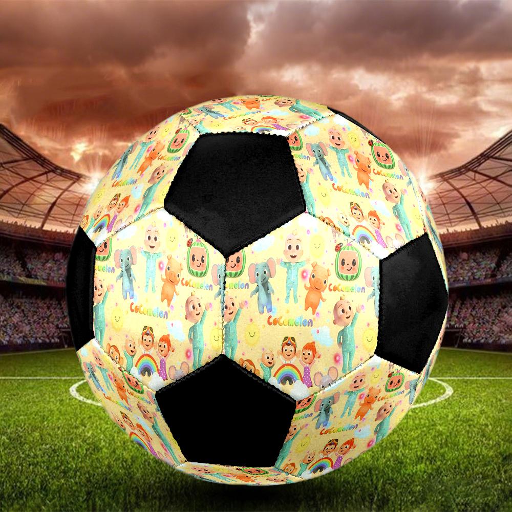 Cocomelon Theme Size 5 Soccer Ball, Suitable for Both Indoor and Outdoor Matches, a Gift Suitable for Everyone.