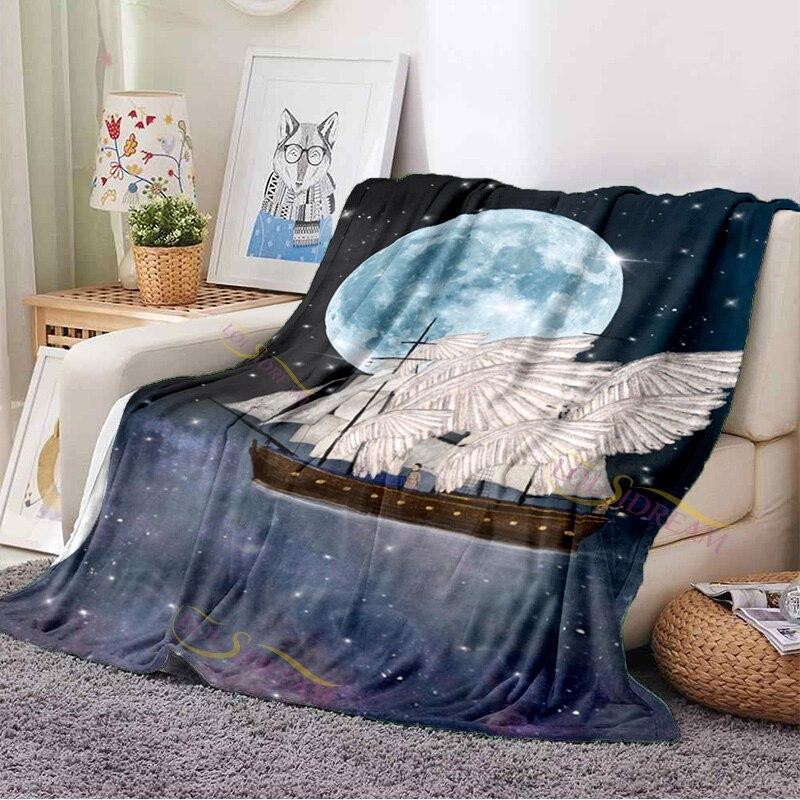 Фланелевое одеяло с тематикой космического пространства Галактики, одеяло с солнечной системой, одеяло для космического пространства, дизайн для дивана-кровати, декор комнаты, подарок