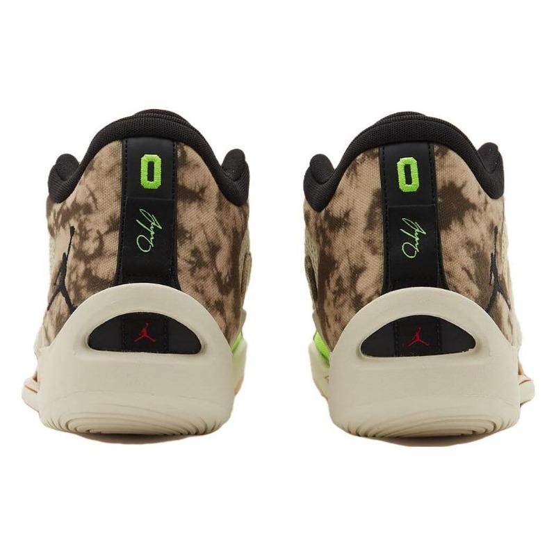 Jordan Tatum 1 Desert Camo men mid-top lace-up basketball shoes tan DZ3320-200