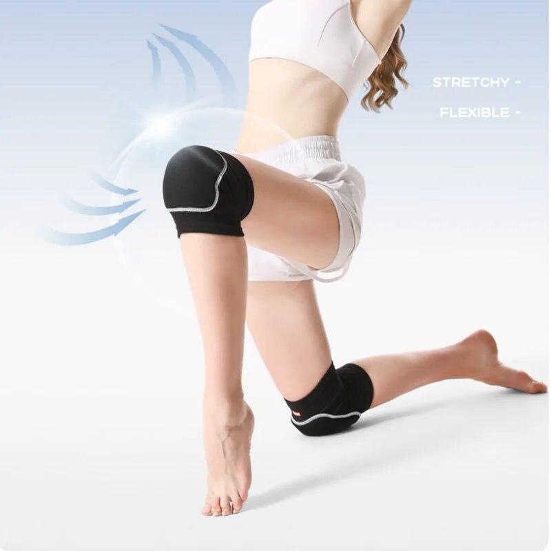 1 пара наколенников против столкновений, защита для спорта, катания на роликовых коньках, танцев, на коленях, для защиты от падения, футбола, утолщенные наколенники для мужчин и женщин