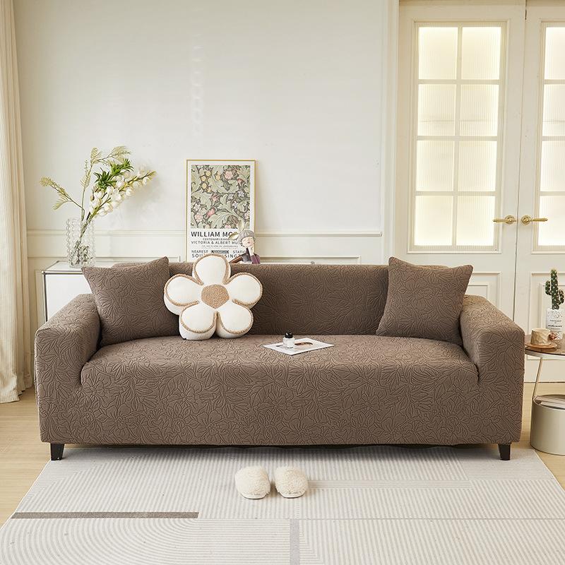 New All inclusive Sofa Cover Universal Set Suitable for All Seasons Anti Cat Scratch Leather Sofa Cover with Cover Cloth