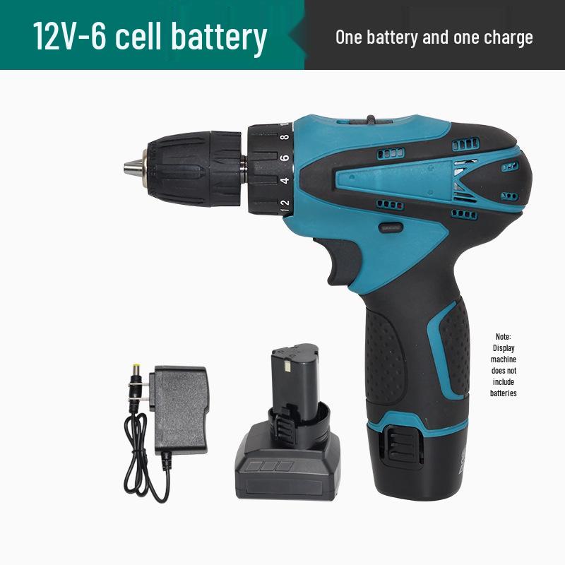 12V High-Power Lithium Battery Cordless Impact Drill Set