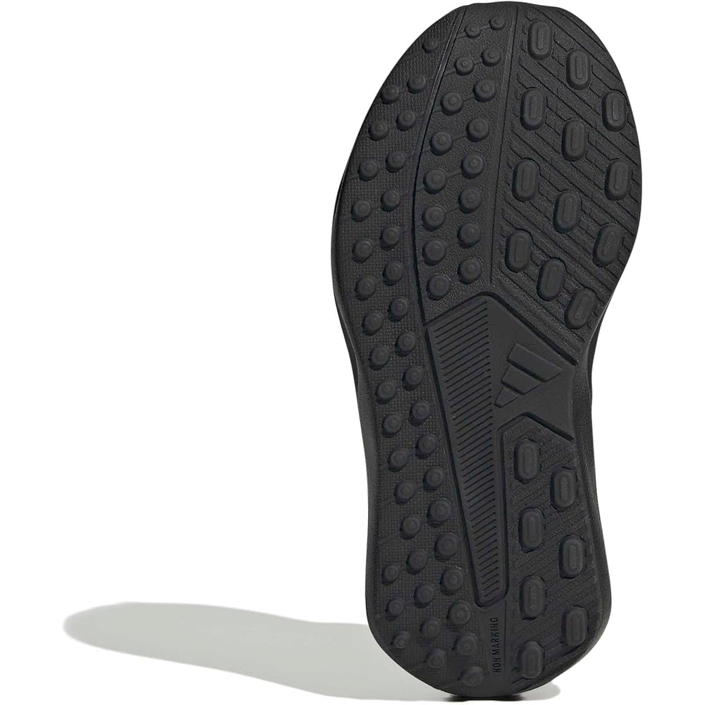 Кроссовки Adidas Faito EL для детей, унисекс, основной черный, железный металлик, обувь белая, 22,5 см
