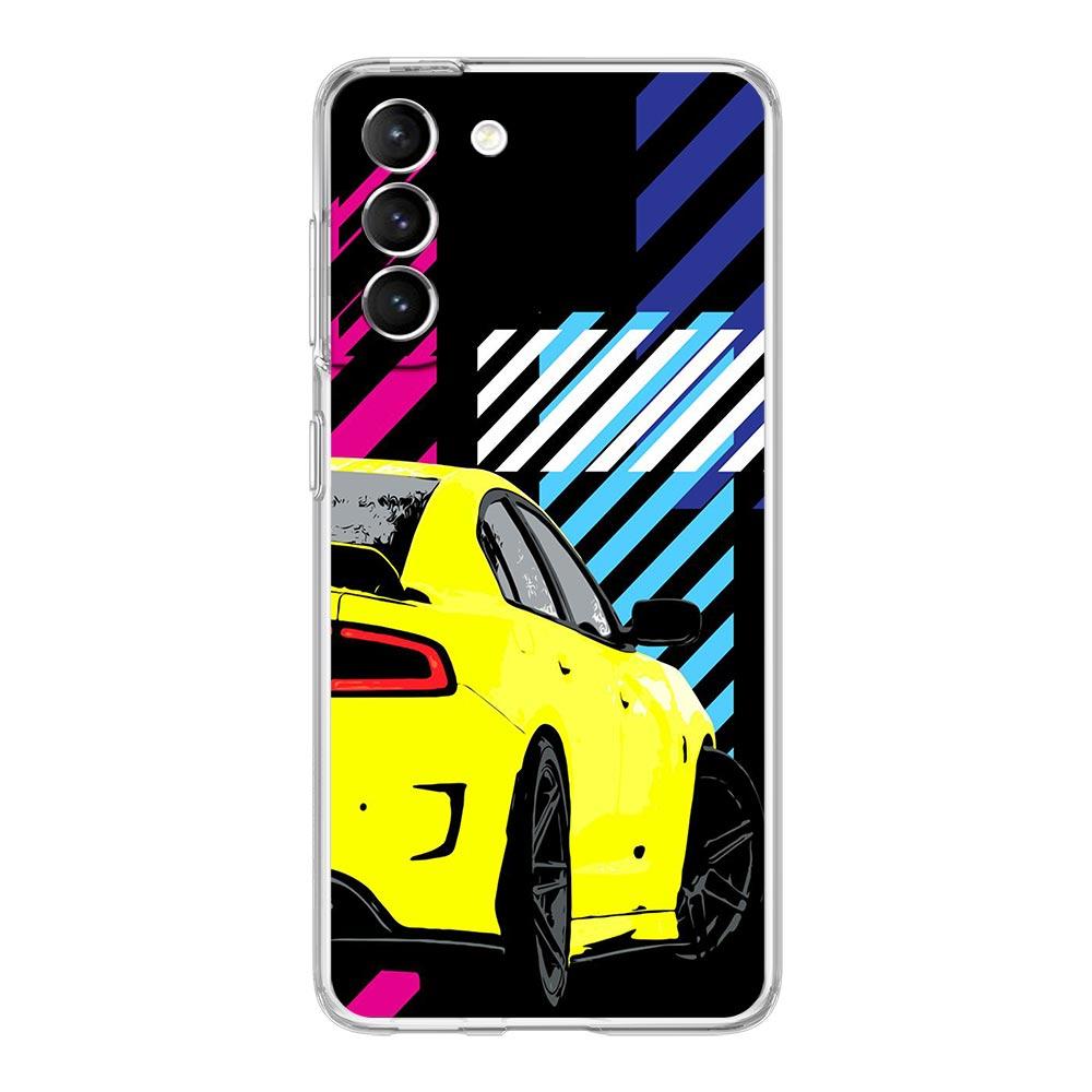 Чехол для телефона JDM Sports Car Lamp Aircraft для Samsung Galaxy S22 S21 S20 FE Ultra 5G S10 S10E S9 S8 Plus Note 10 20, прозрачная крышка