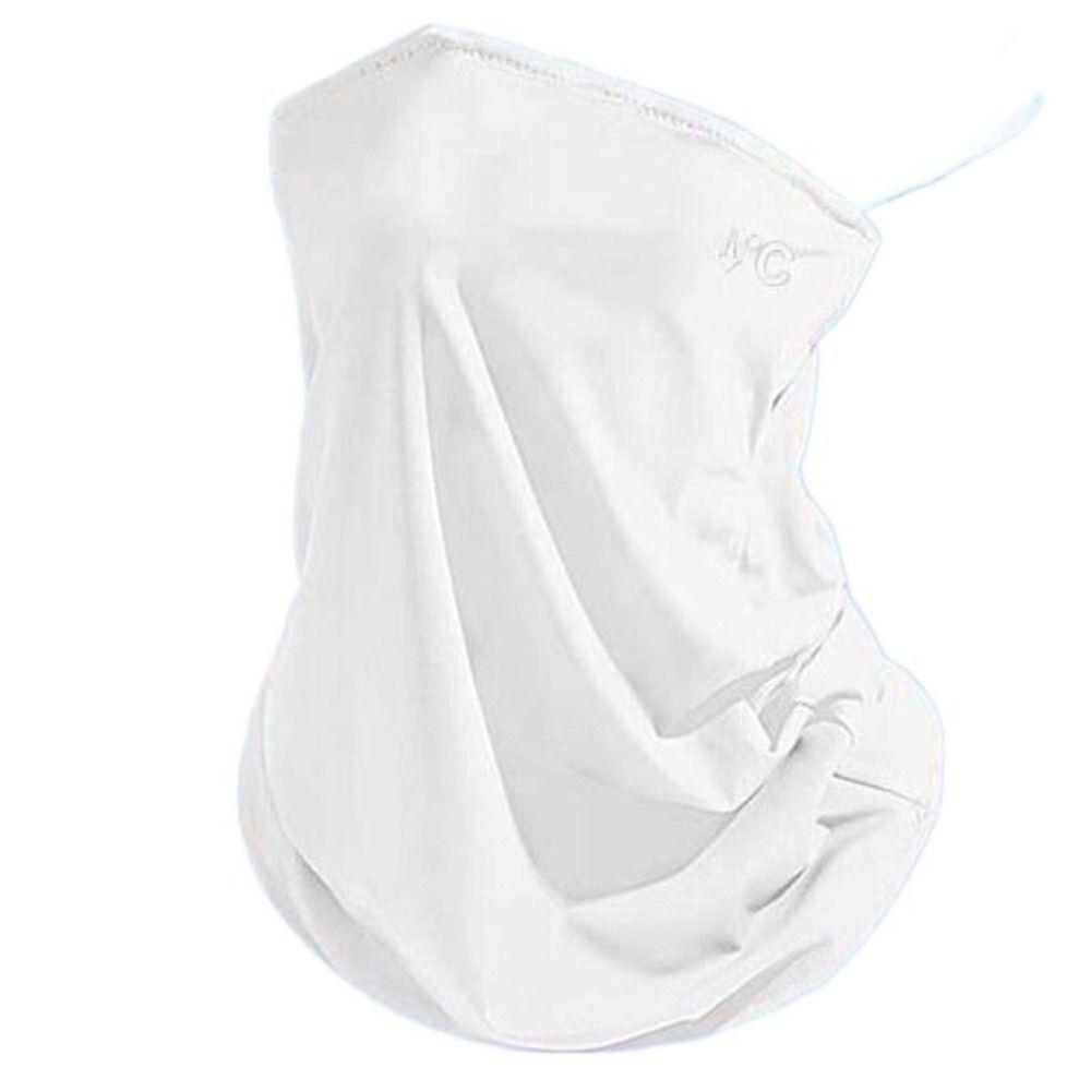 Neck Protection Sun Protection Mask Quick Drying Sunscreen Veil New Ice Silk Mask  Unisex