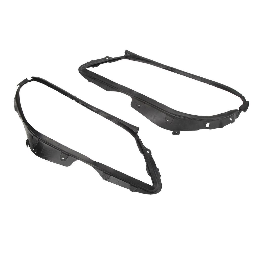 1 Pair Headlight Trims Sealing Cover 2048260991 Rubber Headlight Gasket Replacement for Benz C‑Class W204 2008 To 2011