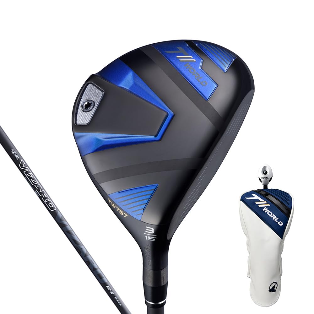 Honma Golf Fairway Wood TW767 FAIRWAYWOOD Tour World Fairway Wood VIZARD Loft 3W S T//WORLD EZ-C Angle 15° Count Flex