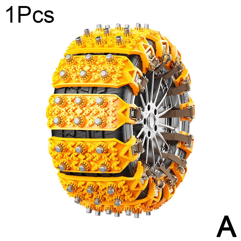 Universal Anti-Slip Car Wheel Chains Off Road Snow Chain Car Tire Chains For Travel Climbing Tires For Cars Spikes For Car C3P4