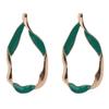 Water Creative Drop Earrings For Women Alloy Minimalist Jewelry Ideal For Gifts Events And