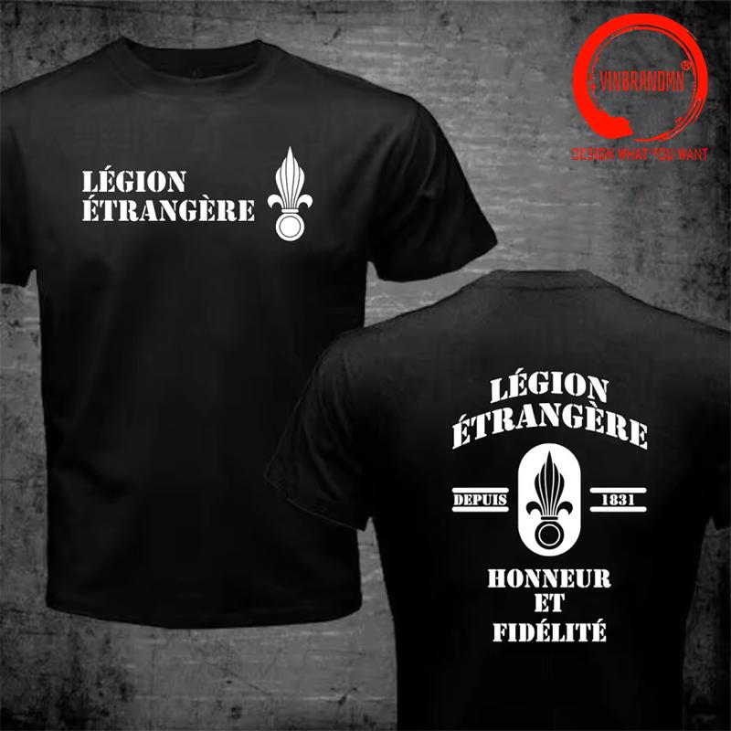 France Patriot French Foreign Legion Etrangere T Shirt Unisex Fashion Trendy Casual Clothing Stylish Tops Tee Shirt Leisure Tshirt