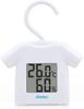 Dretec Digital Thermometer and Hygrometer with Hook O-279WT (White)