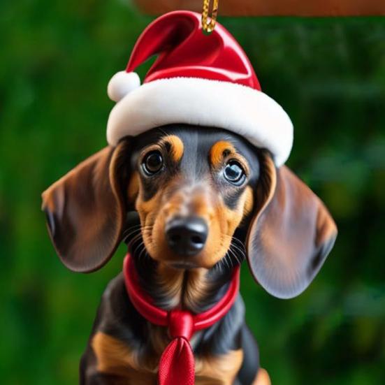 Рождественский праздничный адвент-календарь 2024 года, набор игрушек «Такса на удачу», уникальное рождественское украшение, 24-дневный календарь обратного отсчета для укрепления семейных связей