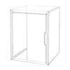 Clear Toy Organizers Showcases Box Dustproof Spacious Interior for Model Collections Home Decoration Display Shelf
