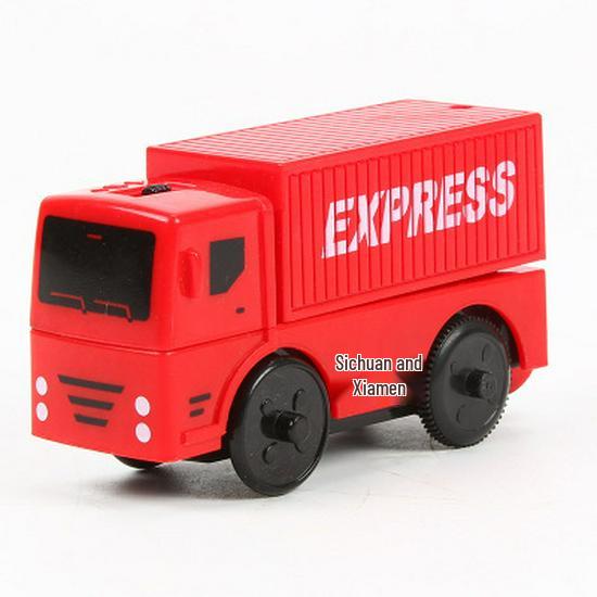 Магнитный Электрический Паровозик Игрушка для Детей - Совместим со Всеми Деревянными Дорожками