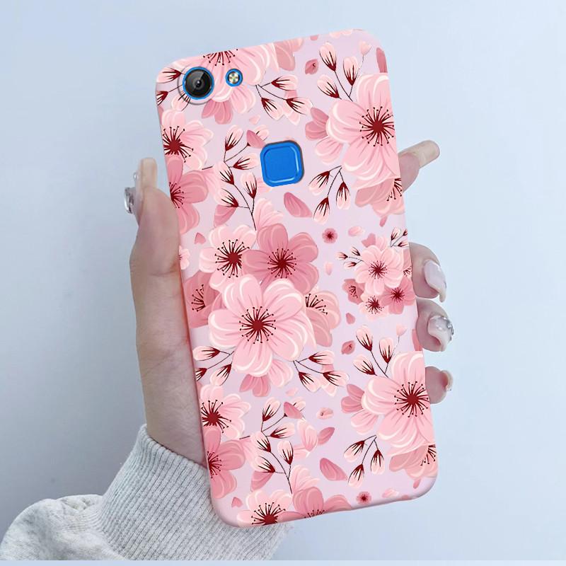 Для Vivo V7 V7+ Plus Y79A Y75 Y73 Y79 1716 1718 Чехол для телефона Милый Астронавт Панда Цветы Конфеты Мягкий Силикон ТПУ Чехол-обложка для телефона