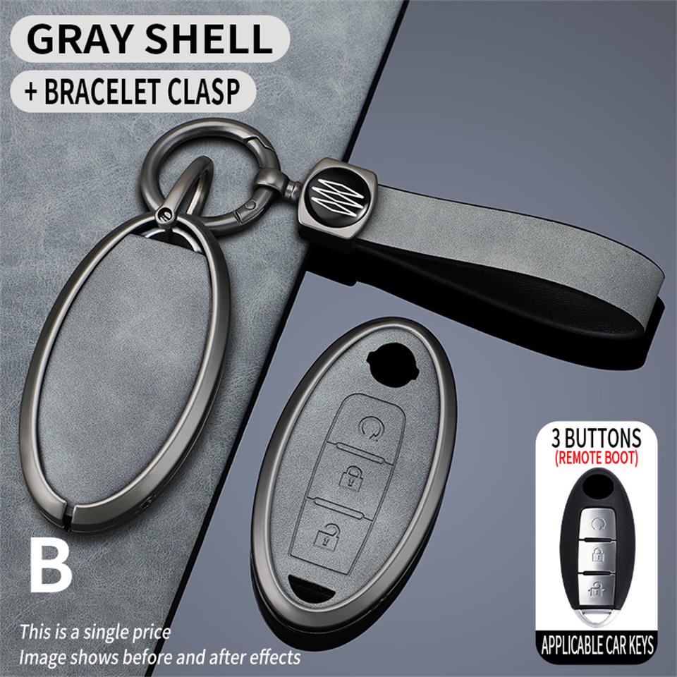 Чехол для автомобильного ключа для Nissan Juke Leaf Micra K12 Note Patrol Qashqai J11 J10 Tiida Versa X-trail Xtrail X Trail T32 Infiniti