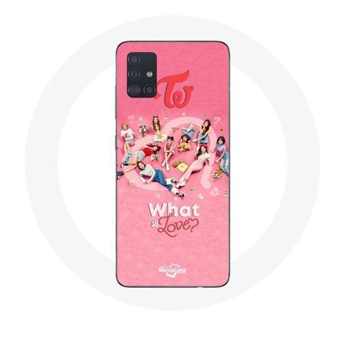 Case for Samsung Galaxy A51 5G TWICE Red Logo Poster What Is Love