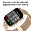 2025 New Smart Watch 1.69" Color Screen Full Touch Fitness Tracker Bluetooth Call Smart Clock Ladies Smartwatch Men Women