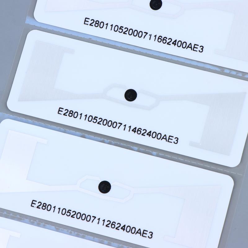 UHF RFID Наклейка на лобовое стекло 860-960 МГц Водонепроницаемая метка EPC 6C для автоматических ворот
