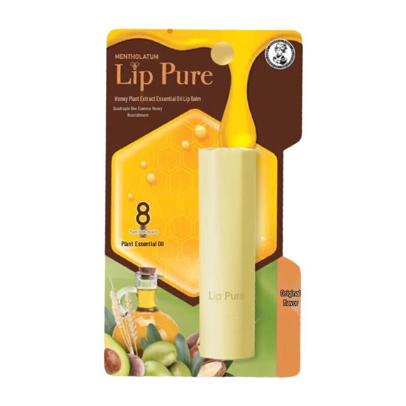 Mentholatum Honey Plant Essence Oil Lip Balm