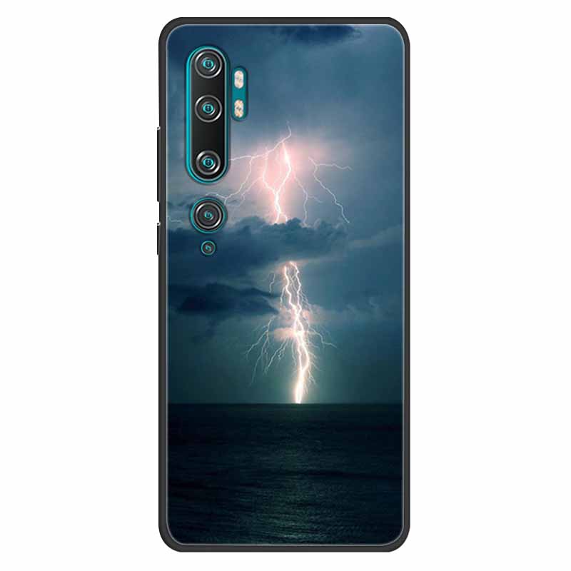 Чехол для Xiaomi Mi Note 10 Силиконовый Мягкий Сова Лев ТПУ Модный Задний Чехол Для Xiaomi Mi Note10 Чехлы Защитные Печатные Чехлы