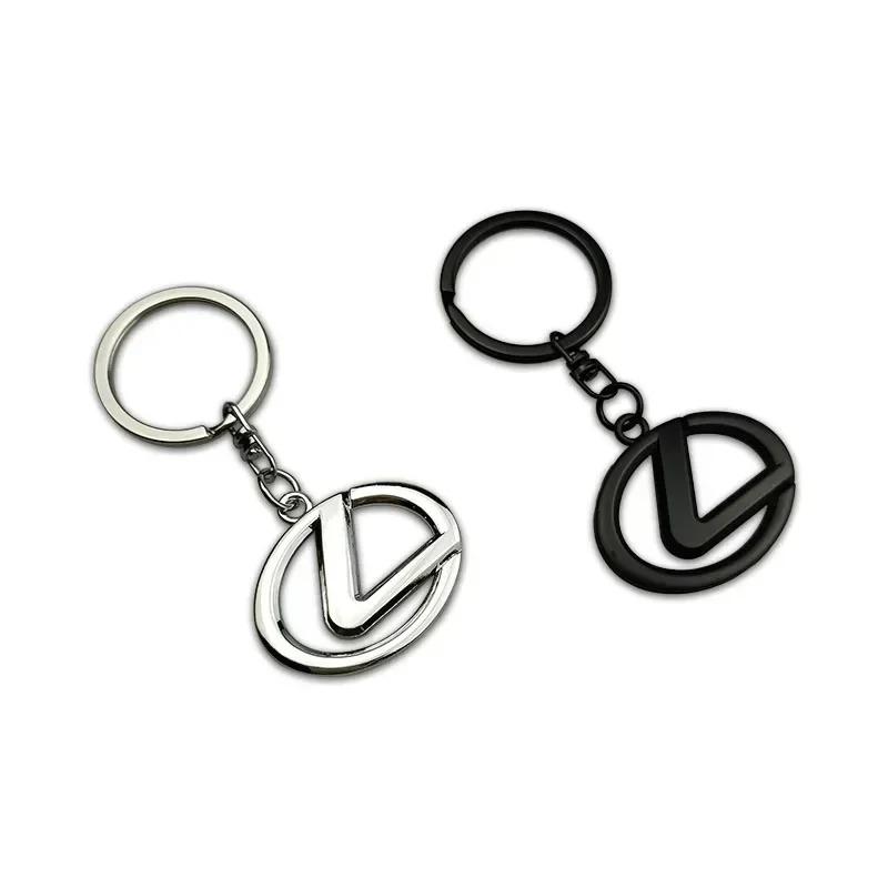 High Quality Metal Keychain Car Key Ring For Lexus LS LC RZ IS350 ES300 GS350 CT200h GX460 LX570 RX500h NX300 UX260 LM Accessory FP2