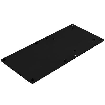 Серебряный кронштейн-удлинитель VESA Silver Stone для NUC, Черный SST-MVA01