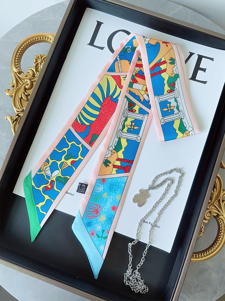 Ленточный декор для ручки сумки-тоут