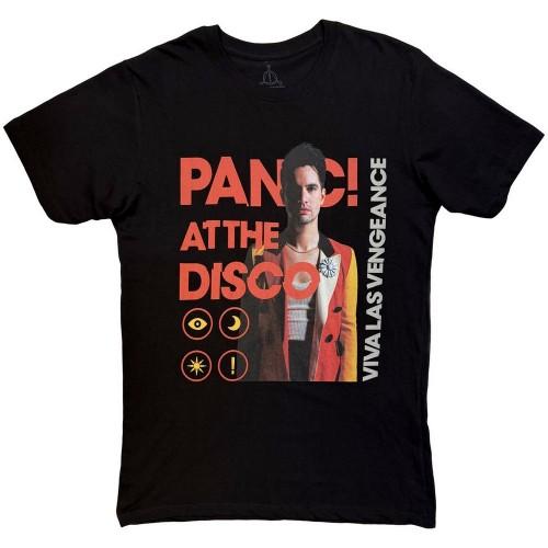 Panic! At The Disco Unisex Adult Viva Photo T-Shirt