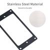 2-Piece Pickup Mounting Rings, Metal Pickup Mounting Rings, Outer Frame Dimensions: 92 X 46mm, Inner Frame Dimensions: 70.5 X 39mm, Thickness: 2mm, Su