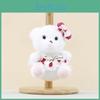 Lina Cartoon Soft Bear Keychain With Tulle Skirt Stuffed Toy Gift For Girls Kids